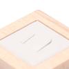 Elegant Wooden Ring Display Stand for Jewelry Organization at Home