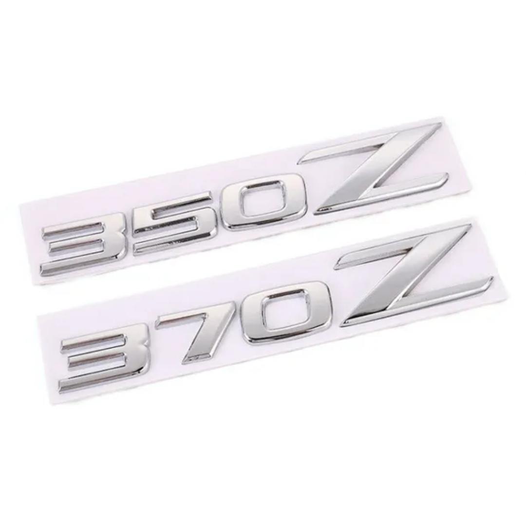 

1 шт. 3D металлическая задняя наклейка автомобиля логотип эмблема значок наклейка наклейка для N/issan 350Z 370Z F/airlady Z Z3 Z34 аксессуары для стайлинга автомобилей 370Z чёрный