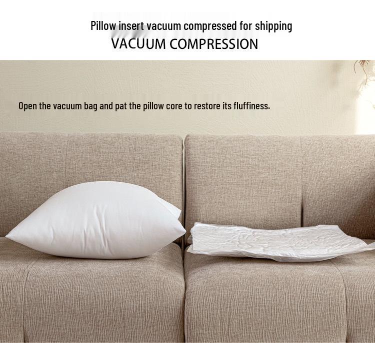 Maillard Vintage-Style Double-Sided Throw Pillow - Brown Beige Textured Cushion for Living Room Sofa Decor