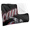 JQ Licensing James Piazza The American Dream Silky Motorbike Supersoft Blanket