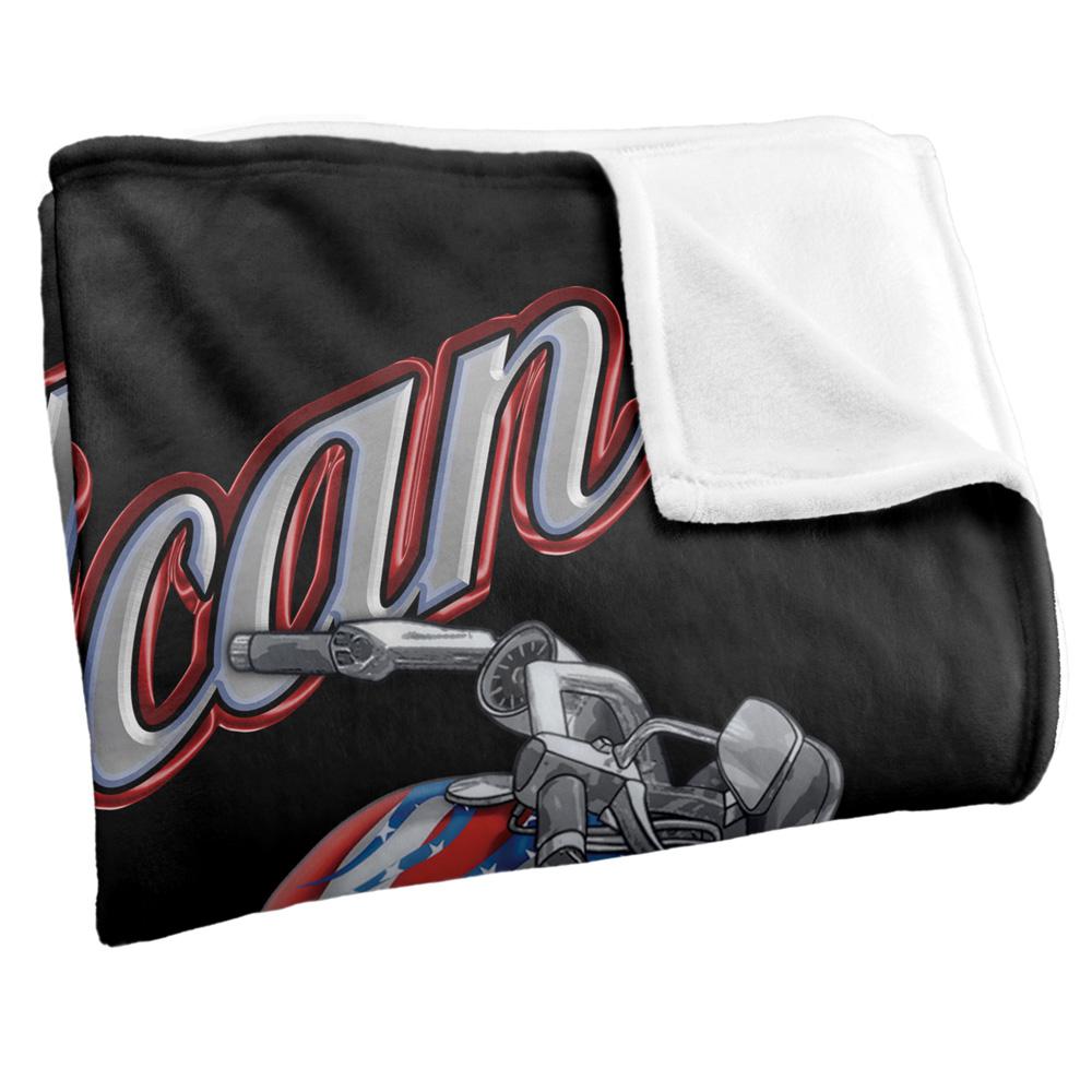 JQ Licensing James Piazza The American Dream Silky Motorbike Supersoft Blanket