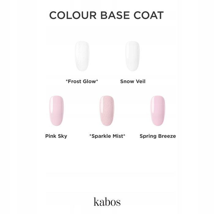 Base de Construction Colorée UV LED Kabos Snow Veil 10 ml