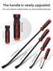 Multifunctional Tire Repair Tool Pry Bar With Impact Cap And Non-Slip Handle Removal Nail Pulling Scratch-Free Tire Levering