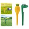 1pc golf professional tees 70mm/2.76inch Yellow/Green Tool Nail for Accessories - Fruit