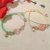 Geometric Pink Summer And Green Peace Knot Bracelet With Appeal Vintage