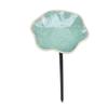 Watering Station Flower Garden Stake Ceramic Bird Feeder Tray Bee Butterfly Water Feeder  Outdoor