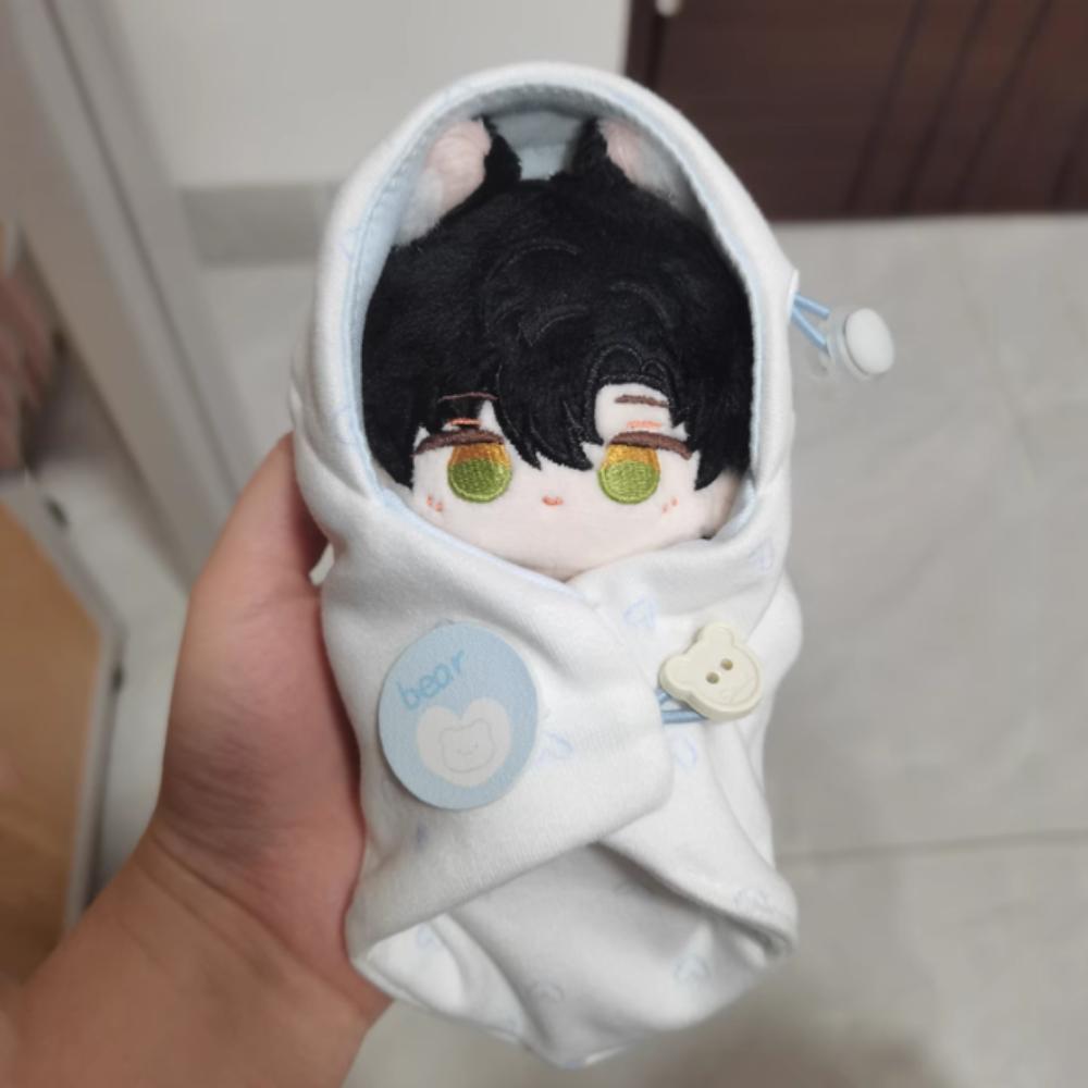 Swaddling 10cm Cotton Doll Swaddling Clothes Sleeping Bag Doll Dress Up Set  Children's Gift