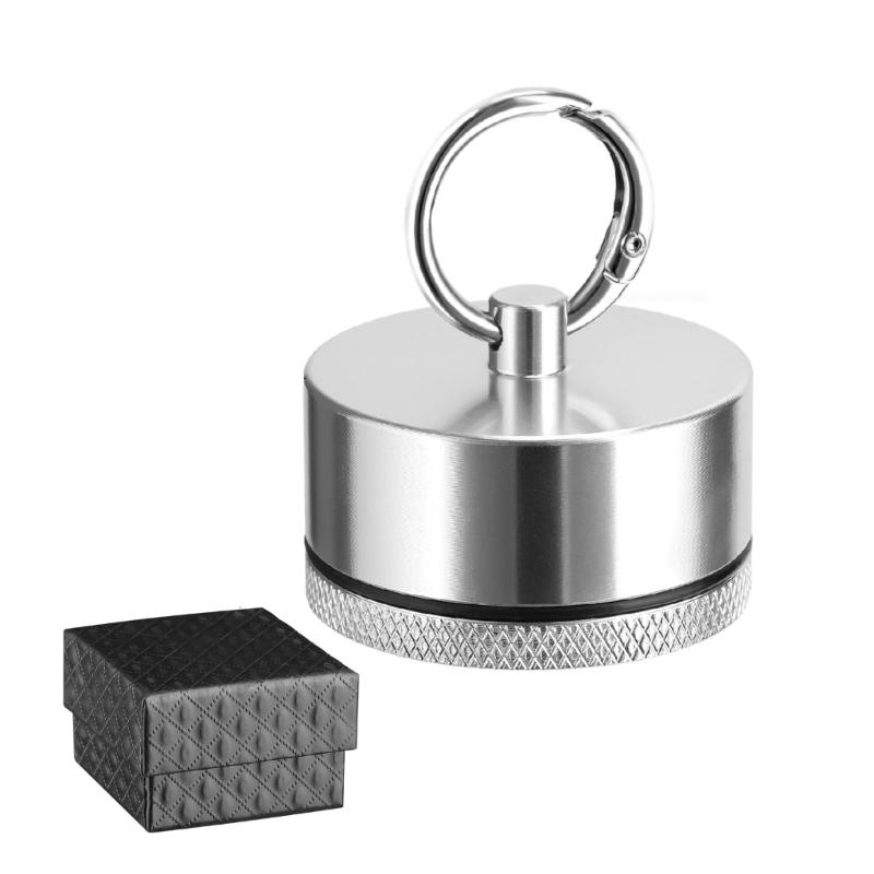 

Compact Travel Jewelry Organizers Sturdy Aluminum Case With Detachable Cushion For Rings Necklaces Earrings 1