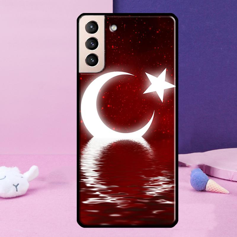 Turkei Turkey Ataturk Flag Phone Case For Samsung Galaxy S25 Ultra S24 S23 Ultra S9 S10 S20 S21 S22 Plus S24 FE Cover