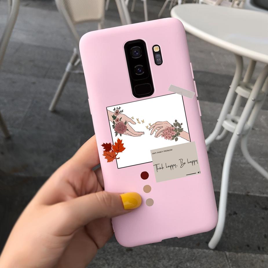 Für Samsung Galaxy S9 Plus Hülle Neue Mode Kunst Bemaltes Cover Weiches Dünnes TPU Handyhülle Für Samsung S9 S9+ Galaxy S 9 Hülle Coque