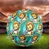 1pc Lion Soccer Ball Soccer Balls Size 5 Machine-Stitched Ball, Sports League Outdoor Match Football Training Ball Futbol Voetbal. Q61524