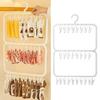 Practical Rotating Hook Drying Rack Space Efficient Drying Rack for Small Items in Bedrooms Bathrooms and Closets