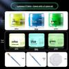 Glow-in-the-Dark Fluorescent Pigment Set for Kids - Perfect for DIY Clothes, Shoes, Plaster Dolls, and Hand-Painted Crafts!