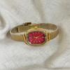 Retro Gilt Oval Light Luxury Fritillary Casual Versatile Retro Women'S Watch Temperament Advanced Sense