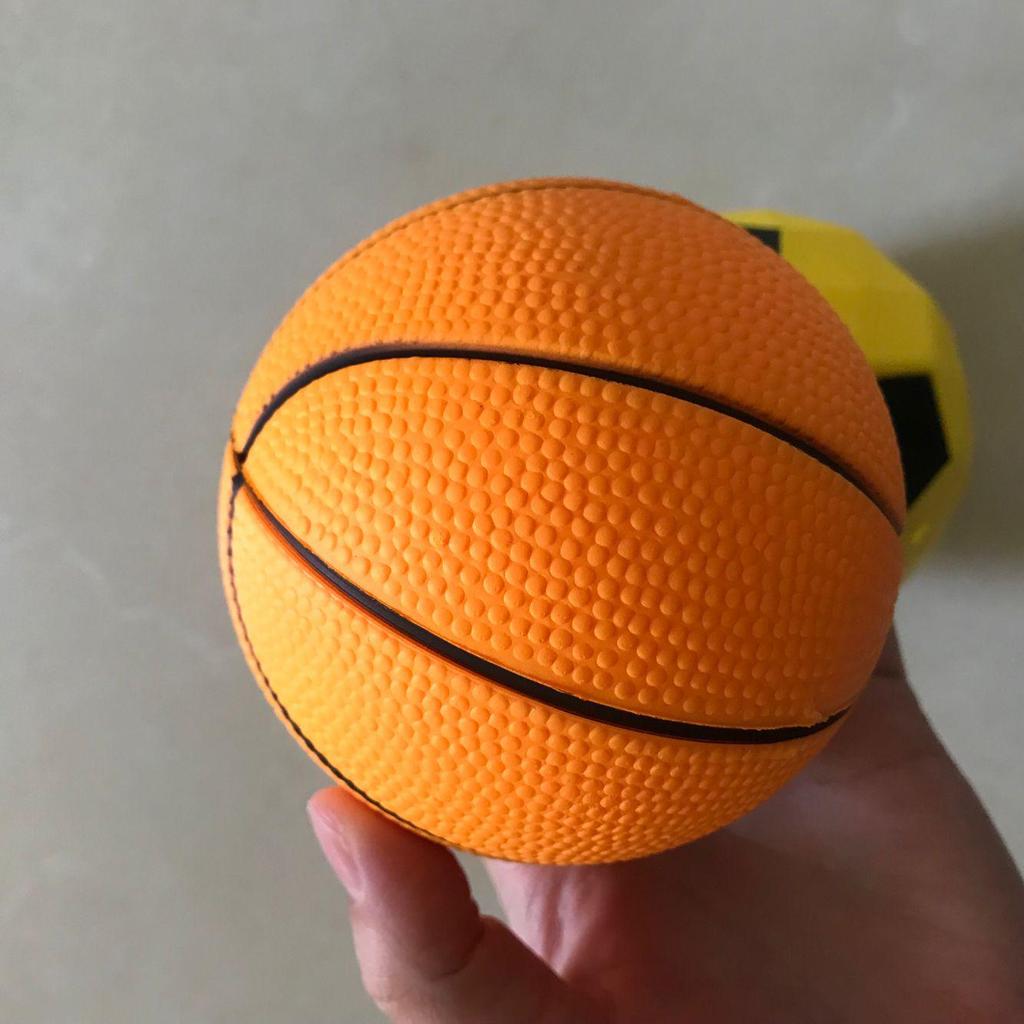 PU Soft Sponge Ball Set: 12.5cm Elastic Toy Balls for Kids - Football, Basketball, Rugby