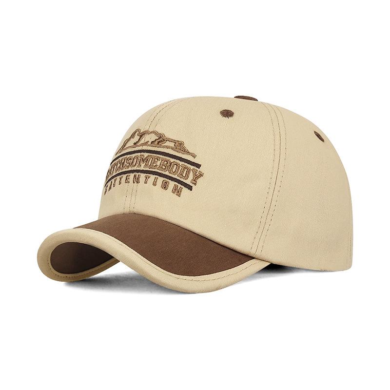 NORTHWOOD High Quality Short-Brim Embroidered Letter Baseball Cap for Men Women Hip Hop Dad Hats Sun Outdoor Baseball Hat