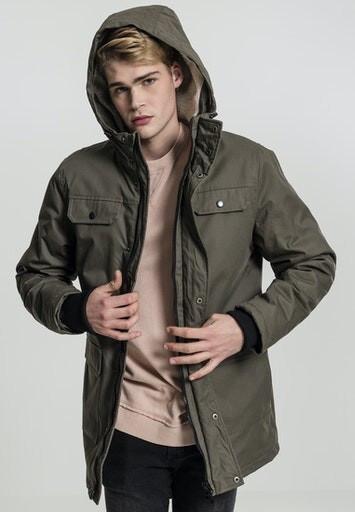Winter Jacket Urban Classics Parka Made of Dense Cotton (TB1464)