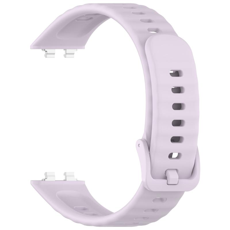 Watch Straps Bracelets Washable Suitable For Activity Monitor Devices Trendy Textured Flexible Silicone Sports Wristband