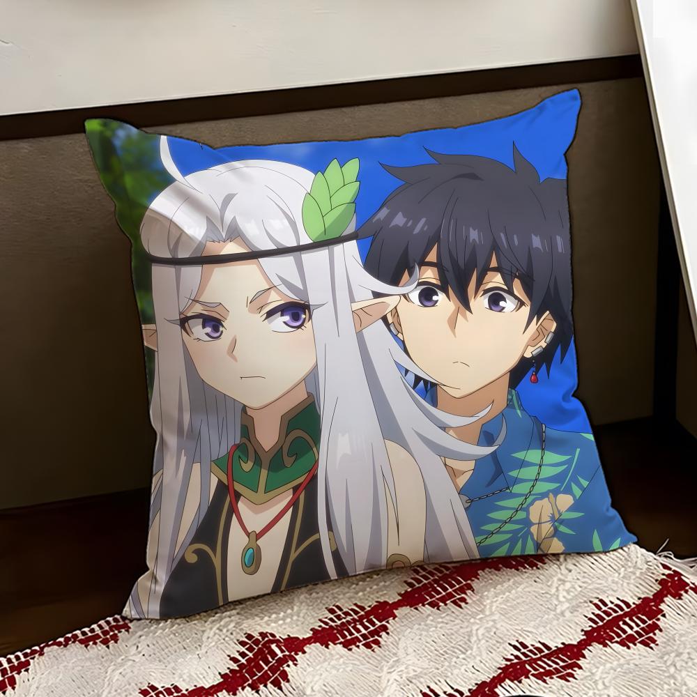 AnimeLTGSR Cushion Cover Reversible Soft Durable Pillow Cover Home Car MultiScene Use for Daily Comfort