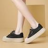 Spring new ins big head shoes comfortable and simple board shoes platform shoes K