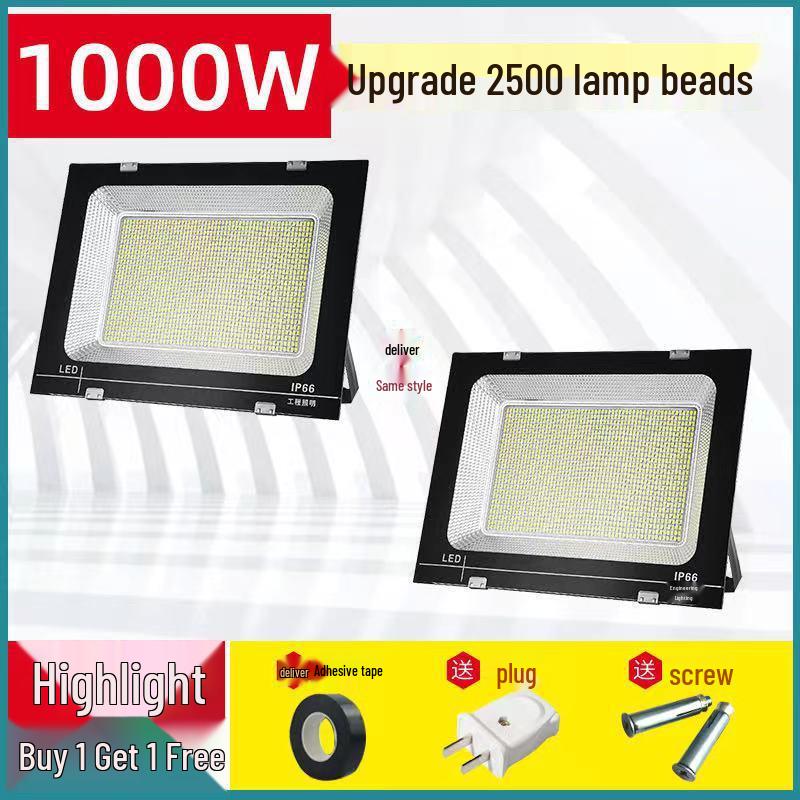 Super Bright Waterproof LED Floodlight for Outdoor Lighting and Stage Use