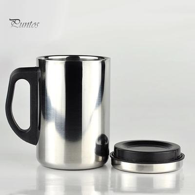 Pontos 350/500ml Copo de Viagem Isolado Termicamente de Parede Dupla Caneca de Café Copo de Cerveja Chá