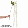 6 Heads Amaranthus Artificial Hanging Plant Hanging Long Tassel Flower  European Wedding Decoration