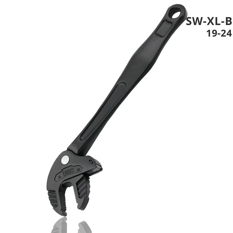 6 Sizes Self-Adjusting Quick Wrench,Universal Adjustable Spanner for Pipe Nuts, Bolts,Auto Repair,Plumping Hand Tool