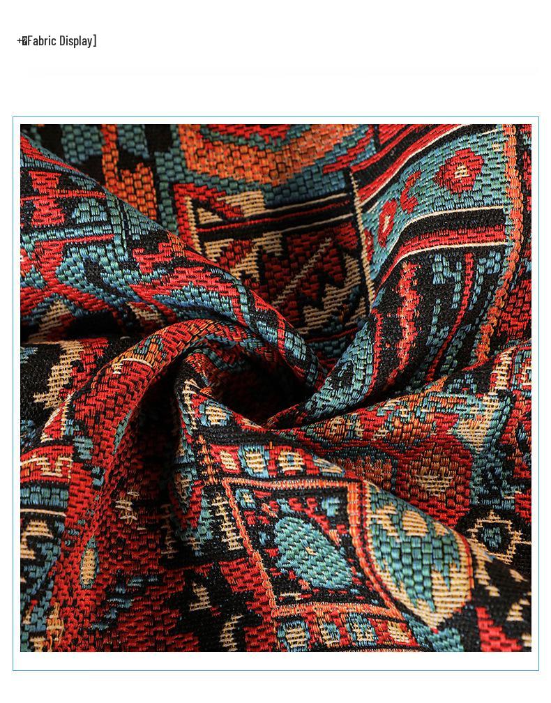 Men's Yarn-Dyed Jacquard Casual Swallowtail Jacket