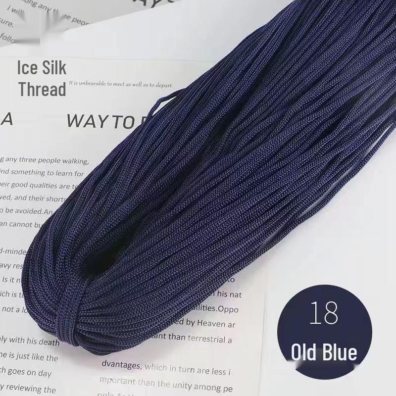 Lightweight Thick Ice Silk Yarn Hand-Knitted Hat & Large Bundle for Spring/Summer Crochet