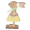 EASTER BUNNY WOODEN DECORATION FIGURE