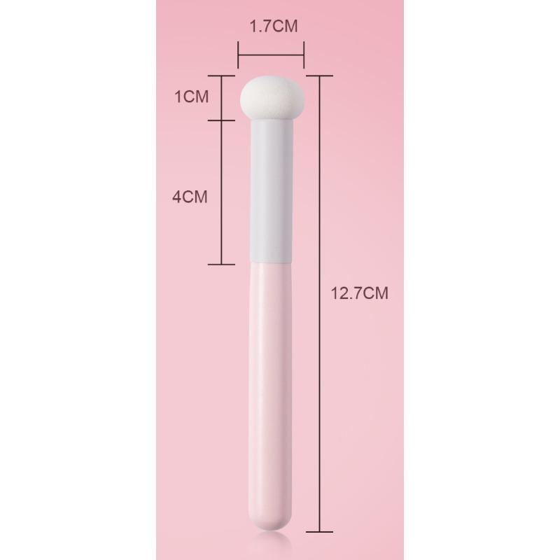 Multifunctional Mushroom Head Concealer Brush Round Sponge Head Cover Dark Circles Makeup Brush Flat Head Brush Concealer Pen Powder Puff