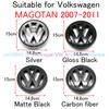 For VOLKSWAGEN VW 1pc ABS VW car logo front grille trunk badge for Volkswagen MAGOTAN B6 2006-2011 high-end modified vw accessor