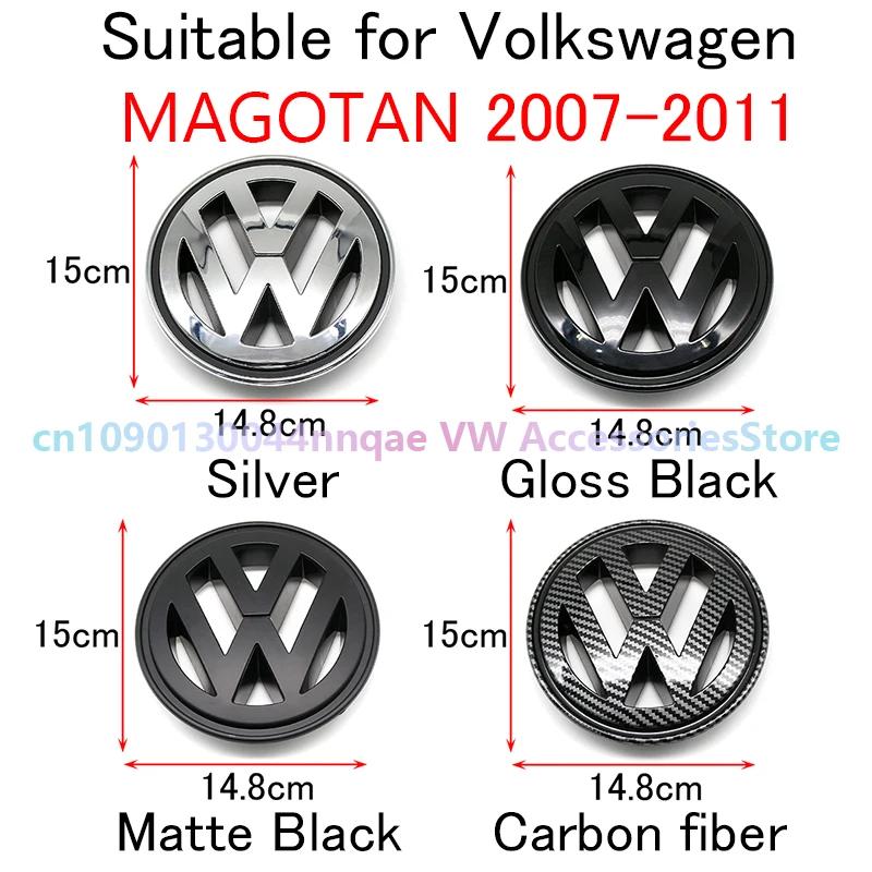 For VOLKSWAGEN VW 1pc ABS VW car logo front grille trunk badge for Volkswagen MAGOTAN B6 2006-2011 high-end modified vw accessor
