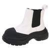 Mode Chelsea Stiefel Plattform Chunky Frauen Schuhe Frühling Herbst Casual Sport Schuhe Schnee Stiefeletten Punk Goth Fad Mujer Zapatillas