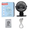 Clip On Stroller Fan USB Mini Personal Desk Fan Rotation Cooling Fan