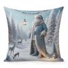 Cute Cartoon Monkey Pillow Cover, Funny Animal Print Cushion Case, Kids Room Decor Throw Pillowcase, Soft Home Textile