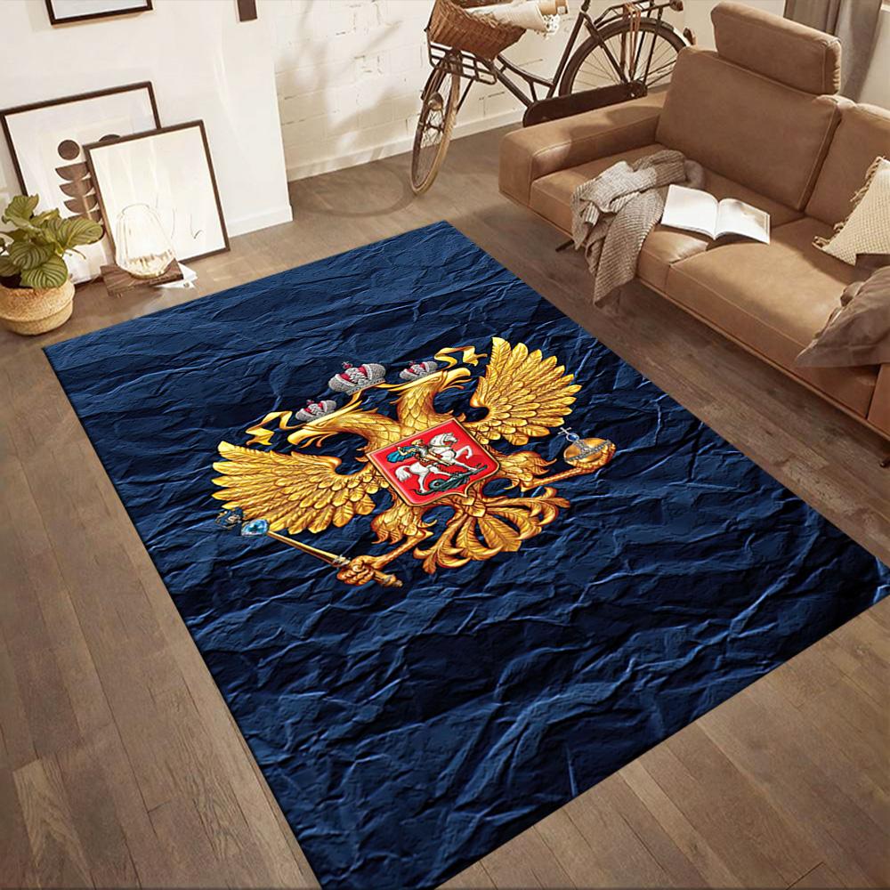 Russian Coat Of Arms Square rugs are a great choice for living rooms, bedrooms, home décor, and as gifts.