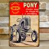 Panneau Métallique Vintage Massey Harris Tracteur Boîte à biscuits Décor Mural Rustique Ferme Garage Bar