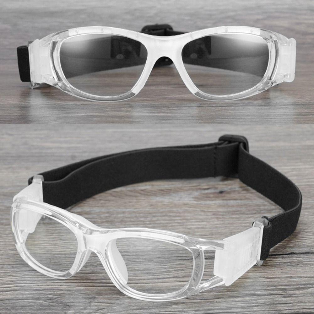 Clear Basketball Training Goggles Adjustable Strap Sport Protective Eyewear Outdoor Sports