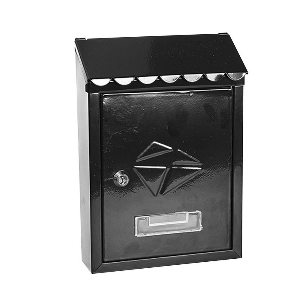 Cassetta Postale da Parete Montaggio a Parete Cassetta Postale con Serratura con Chiave Facile da Installare Cassetta per Lettere Cassette Postali Esterno per Casa Ufficio Cancello