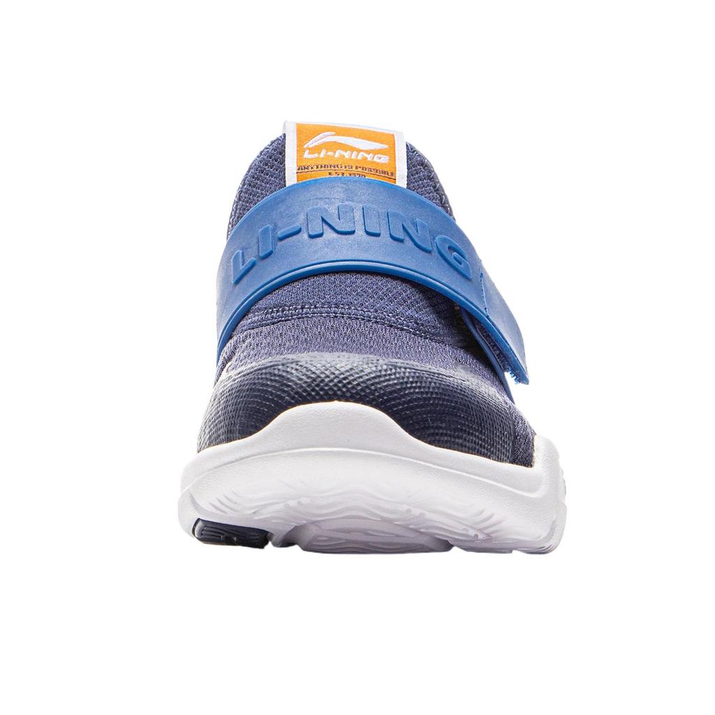 Li Ning Kids Sports Lifestyle Series Comfortable Fashion Trendy Versatile Kids Running Shoes Kids Running Shoes Deep-Sea-Blue YKNU040-9