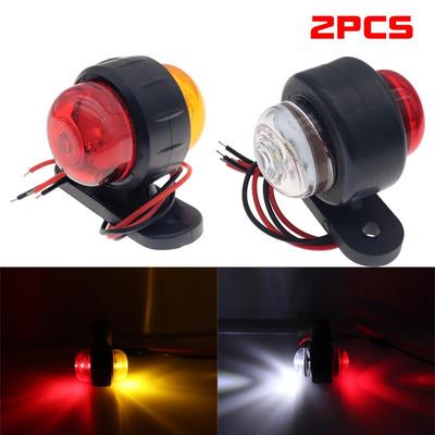 2x 12V 24V Yan Işaretleyici Pozisyon Lambası Kamyon Römork Işıkları LED Kamyon Traktör Gümrükleme Lambaları Park Lambası Kırmızı Beyaz/Sarı