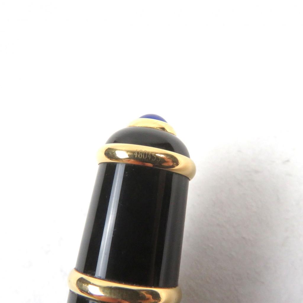 Very Good Cartier Ballpoint pen Diaboro de Cartier Logo engraved, blue gemstone Used
