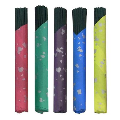 Hasegawa Buddhist Altars: Graveside Incense, Five-Color Incense, Set of 10, for Graveside Incense, Equinox, Grave Visits, and Graveside Use