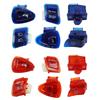 6Pcs Motorcycle Head Light Horn Dimmer Turn Starter Single Switch Button For GY6 50cc 125cc 150cc ATV Moped Scooter