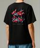 MONSTER REPUBLIC Square Logo Red T-Shirt Black_8118