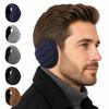 Lightweight Fold Foldable Ear Warmers Thick Plush Lined Thermal Ear Protection  For Men Women