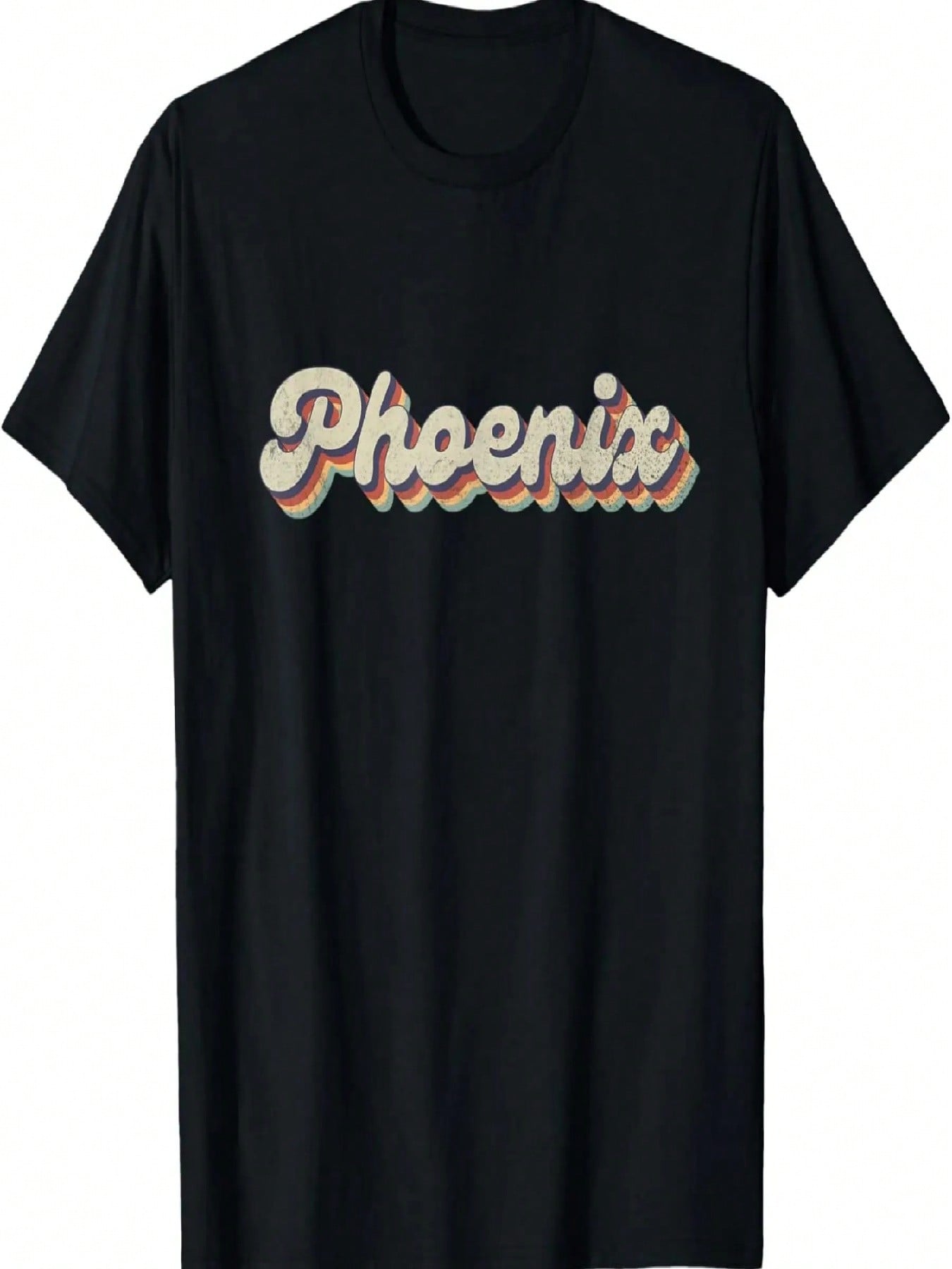 70 s 80 s USA City - Vintage Phoenix T-Shirt S разноцветный