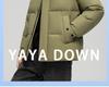 Men's Yaya Hooded Down Jacket 2026: New Autumn/Winter Fashion Warm Outerwear